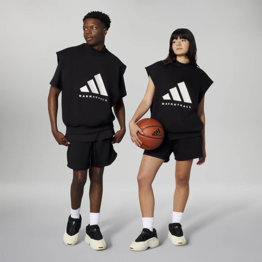 Adidas Performance adidas Basketball Mouwloos Sweatshirt