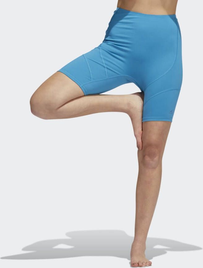 Adidas Performance adidas Yoga 4 Elements Studio Pocket Korte Legging
