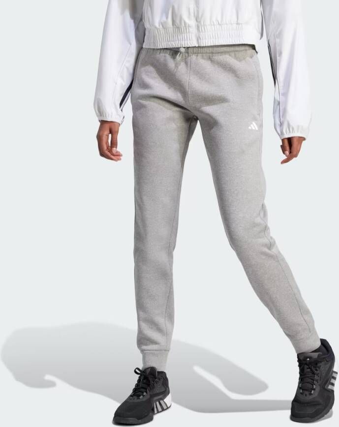 Adidas Performance AEROREADY Game and Go Regular Tapered Fleece Broek