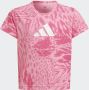 Adidas Perfor ce AEROREADY Sport Icons Animal Print T-shirt - Thumbnail 1