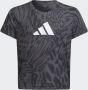 Adidas Performance AEROREADY Sport Icons Animal Print T-shirt - Thumbnail 1