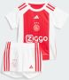 Adidas Perfor ce Junior Ajax Amsterdam 23 24 voetbalset thuis Sportset Wit Polyester Ronde hals 68 - Thumbnail 1