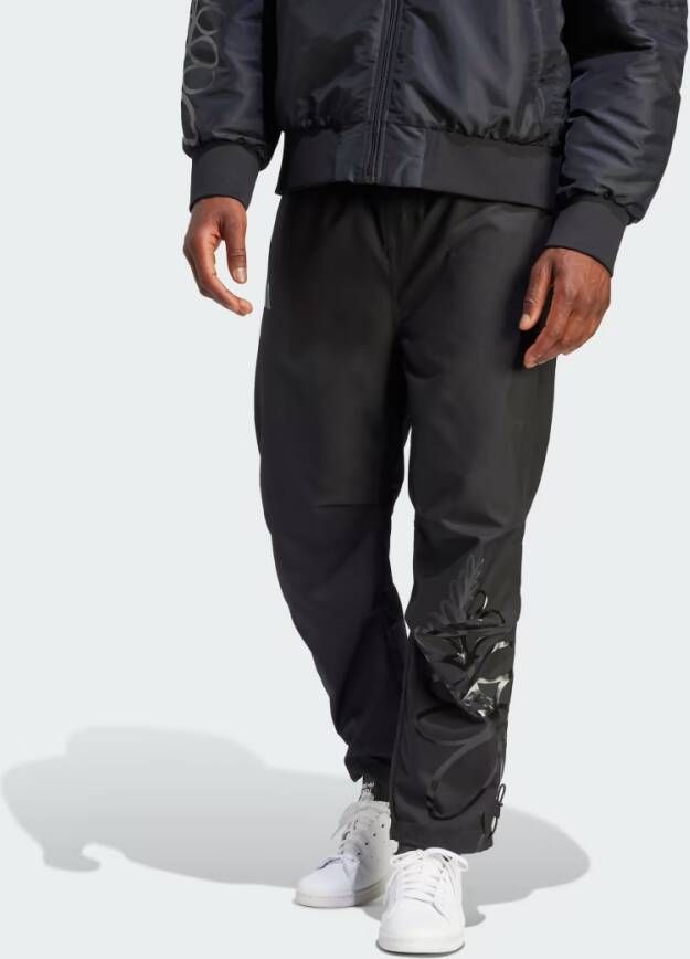 Adidas Performance All Blacks Rugby Lifestyle Tapered Cuff Broek