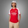 Adidas Arsenal FC 2023 24 Home Shirt Better Scarlet White- Heren Better Scarlet White - Thumbnail 1