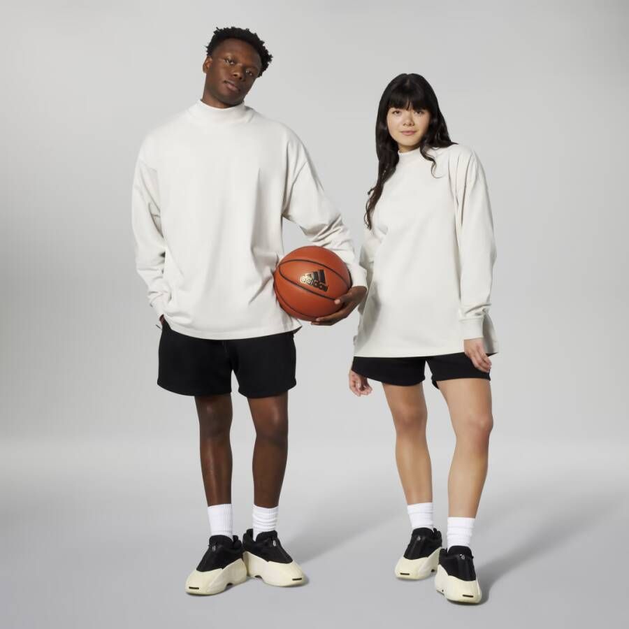 Adidas Originals Basketball Longsleeve Longsleeves Kleding talc maat: S beschikbare maaten:S