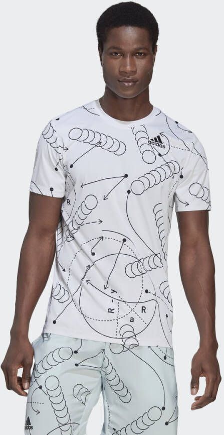 Adidas Performance Club Graphic Tennis T-shirt