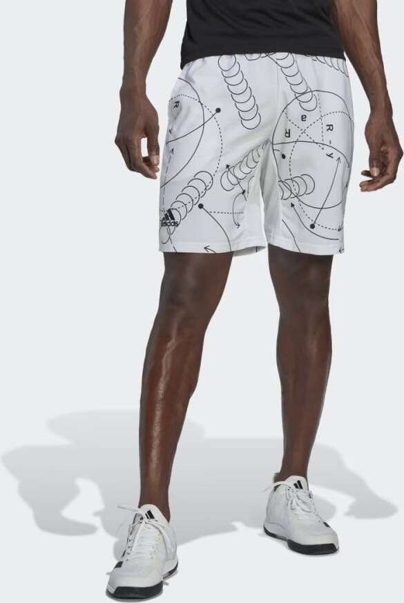 Adidas Performance Club Graphic Tennisshort