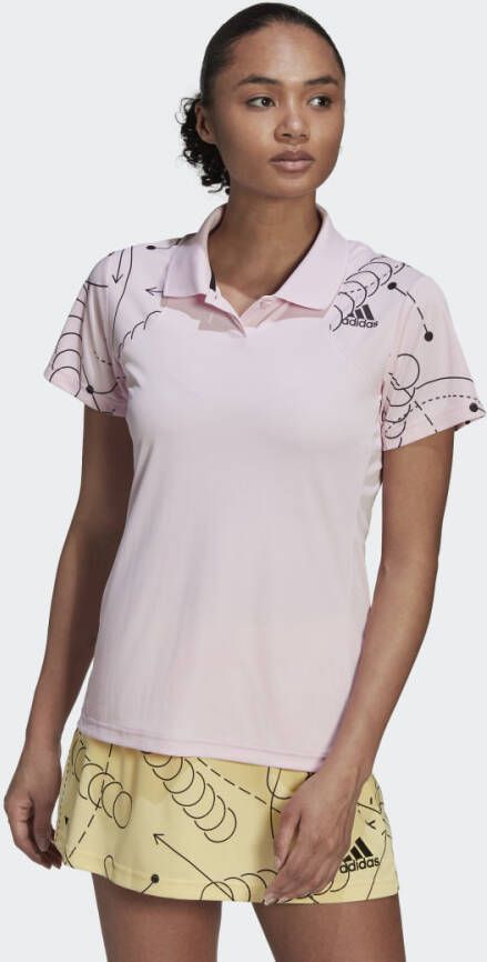 Adidas Performance Club Tennis Graphic Poloshirt