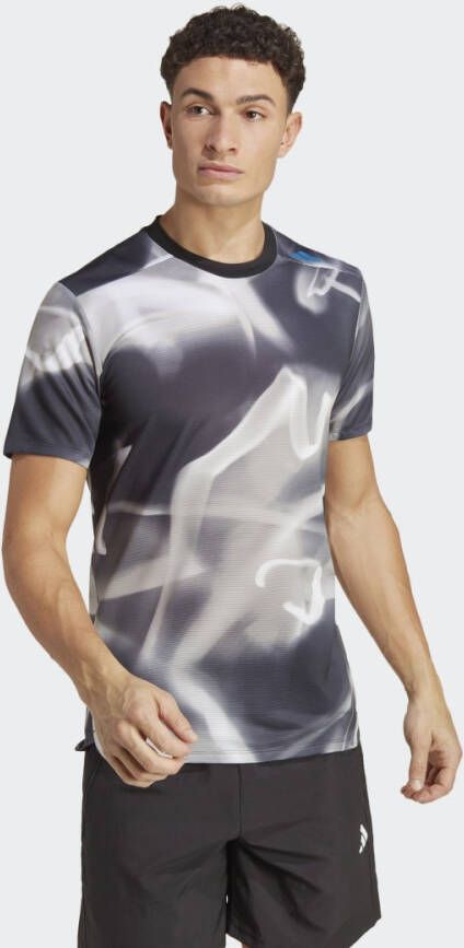 Adidas Performance Designed 4 Training HEAT.RDY Allover Print HIIT Training T-shirt
