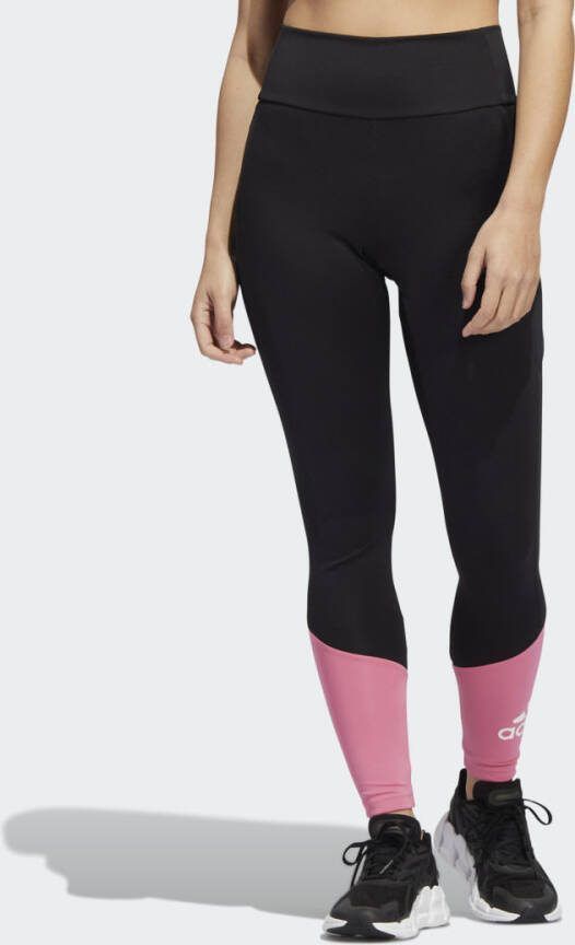 Adidas Performance Designed To Move Big Logo Sportlegging