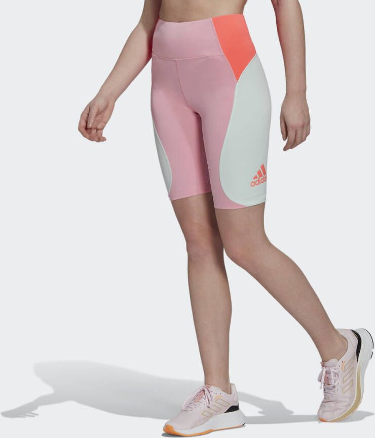 Adidas Performance Designed to Move Colorblock Korte Sport Legging