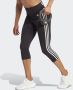 Adidas Performance Trainingstights DESIGNED TO MOVE HIGH-RISE 3-STRIPES SPORT 3 4-TIGHT (1-delig) - Thumbnail 2