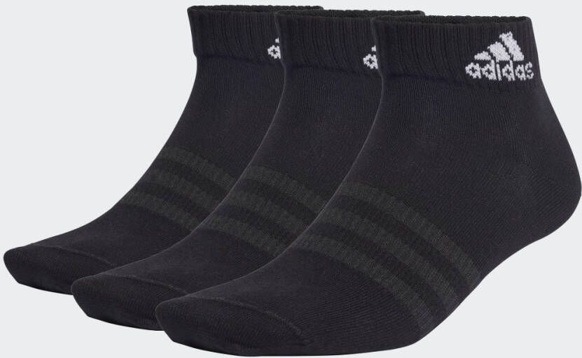 Adidas Sportswear Dunne en Lichte Sportswear Enkelsokken 6 Paar