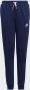 Adidas Perfor ce Junior joggingbroek donkerblauw Sportbroek Katoen 116 - Thumbnail 1