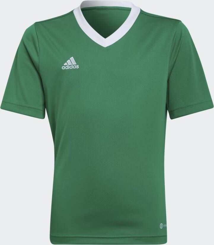 Adidas Perfor ce junior voetbalshirt groen Sport t-shirt Gerecycled polyester Ronde hals 116