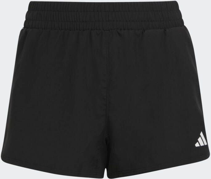 Adidas Sportswear regular fit short met logo zwart wit Korte broek Polyester 116