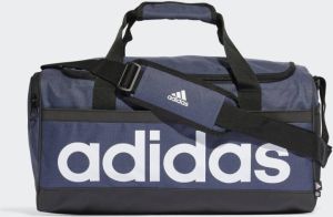 Adidas Originals Sporttas met labelprint model 'LINEAR DUFFEL S'