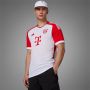 Adidas Shirt Bayern 1e Thuisshirt 23 24 Wit T-shirt met Rits Jongens - Thumbnail 2