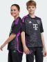 Adidas Perfor ce Junior FC Bayern München 23 24 voetbalshirt uit Sport t-shirt Zwart Polyester V-hals 128 - Thumbnail 1