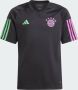 Adidas Perfor ce FC Bayern München 23 24 voetbalshirt training Sport t-shirt Zwart Gerecycled dons (duurzaam) V-hals 128 - Thumbnail 1