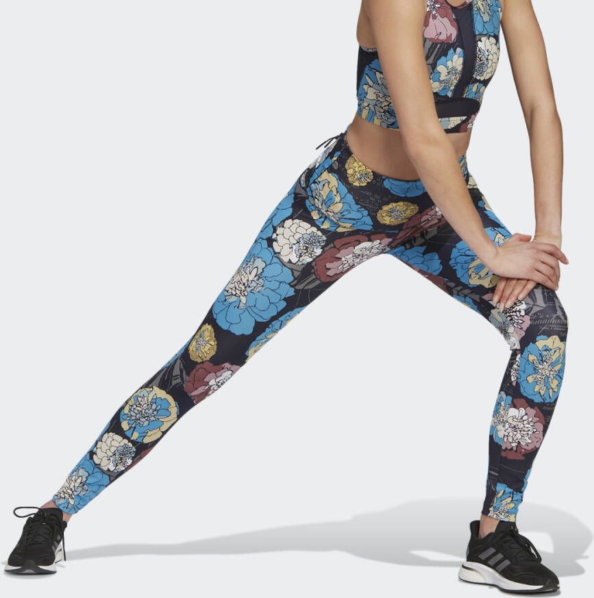 Adidas Performance Floral Running Legging