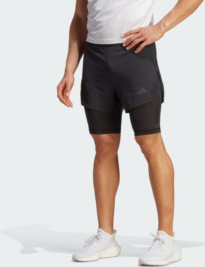 Adidas Performance HEAT.RDY HIIT Elevated Training 2-in-1 Short