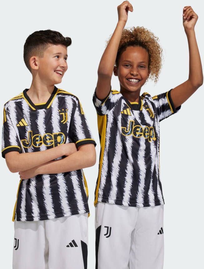 Adidas Shirt Juventus 1e Thuisshirt 23 24 Wit Voetbalshirt