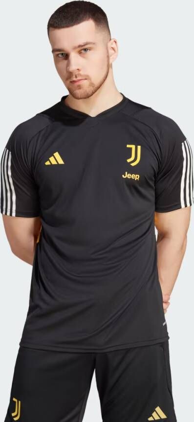 Adidas Voetbalshirt Juventus Entrenamiento 23 24 Zwart Voetbalshirt Heren