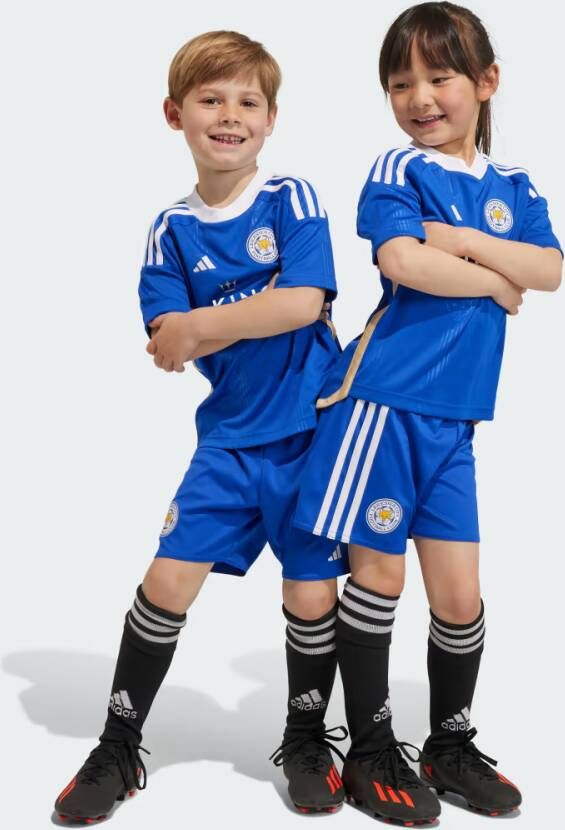 Adidas Perfor ce Leicester City FC 23 24 Mini-Thuistenue
