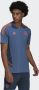 Adidas manchester united fc condivo 22 trainingsshirt 22 23 blauw oranje heren - Thumbnail 1
