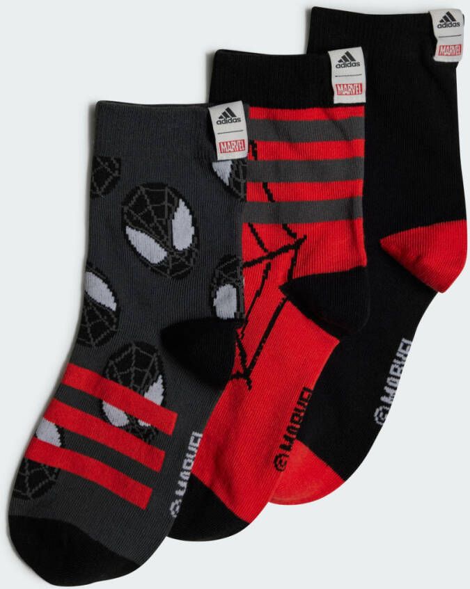 Adidas Performance Marvel Spider-Man Sokken 3 Paar