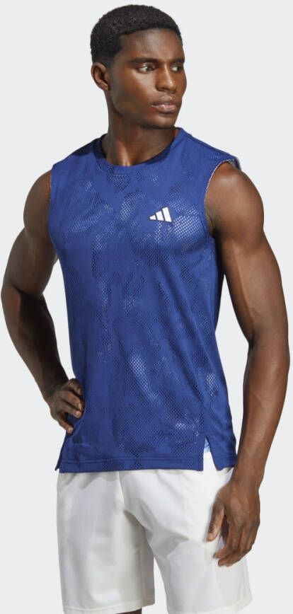 Adidas Performance Melbourne Tennis Mouwloos Shirt