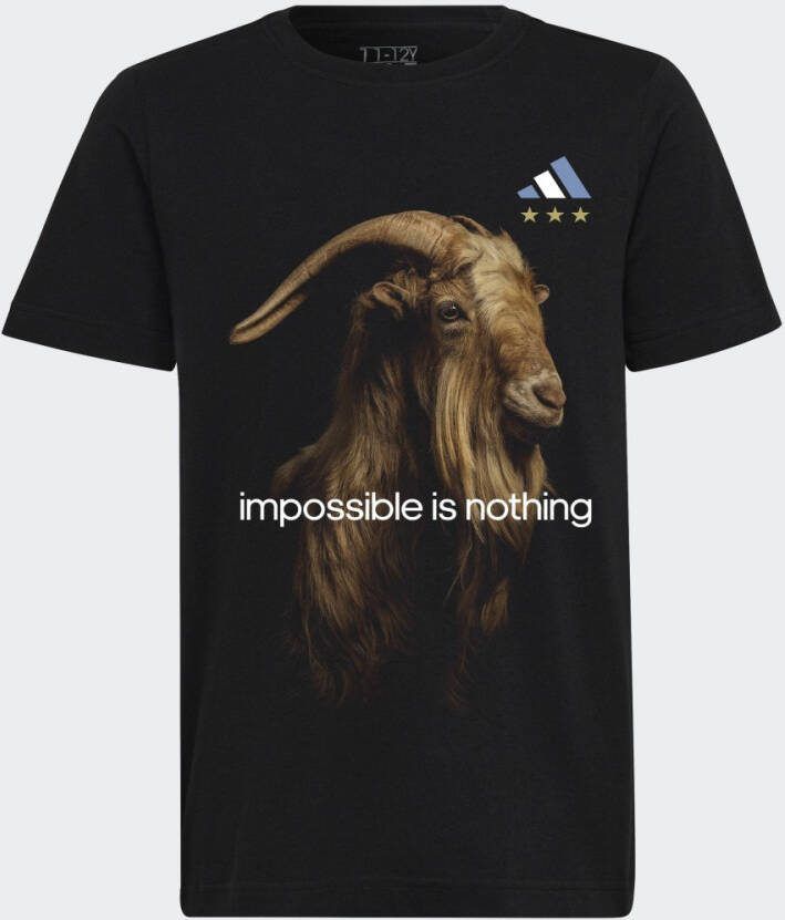 Adidas Perfor ce Messi Football Goat Graphic T-shirt