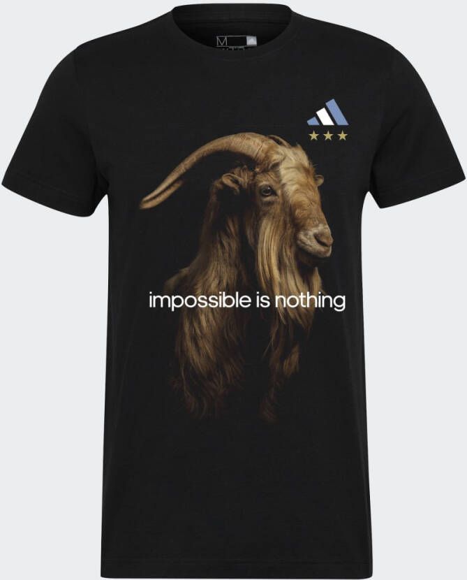 Adidas Perfor ce Messi Football Goat Graphic T-shirt