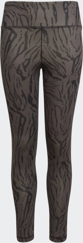 Adidas Performance Optime AEROREADY Sport Icon Animal Print 7 8 Legging