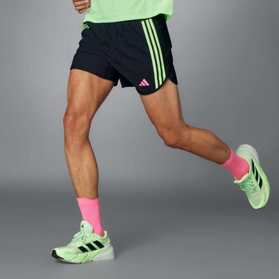 Adidas Performance Own the Run 3-Stripes Short