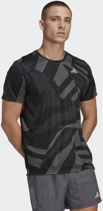 Adidas Mannen Hr6607 T-Shirt Collectie Zwart Heren