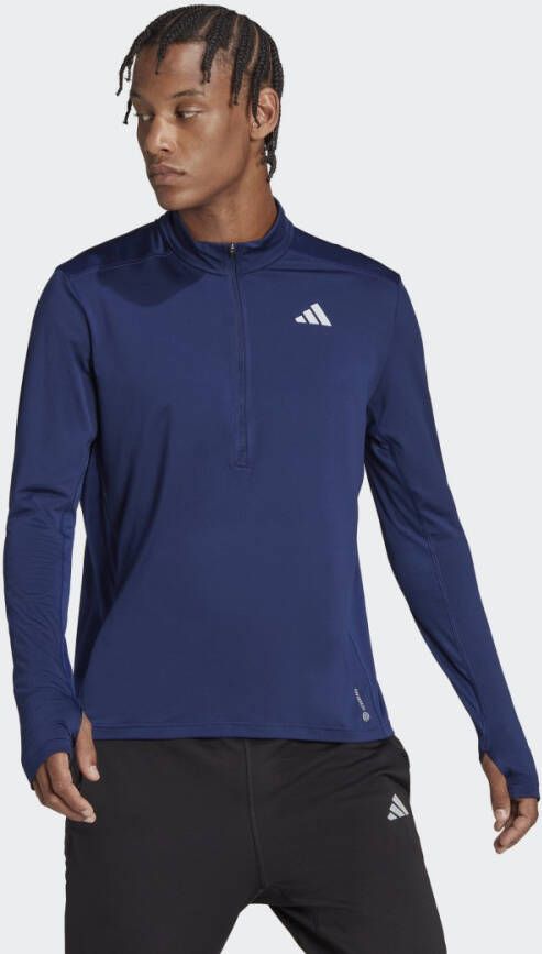 Adidas Own The Run 1 2 Zip Long-sleeve Top