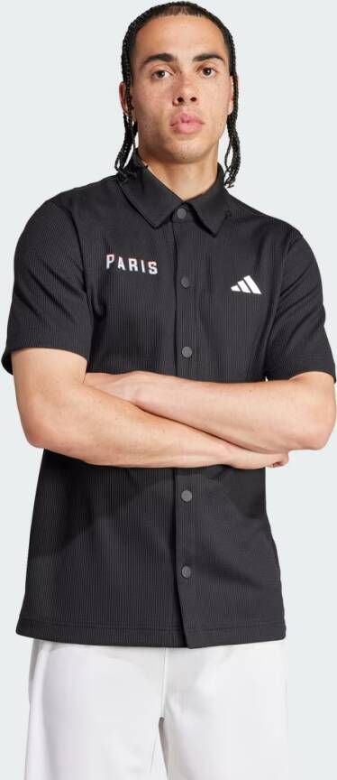 Adidas Performance Paris Basketball Warm-Up Shooter AEROREADY Overhemd