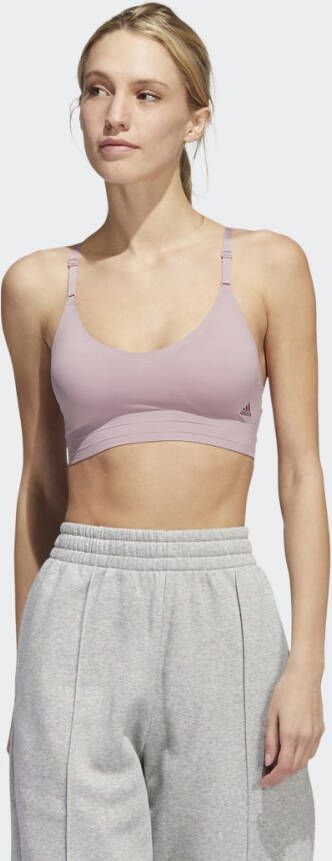 Adidas Performance PureLounge Light-Support Strappy Beha