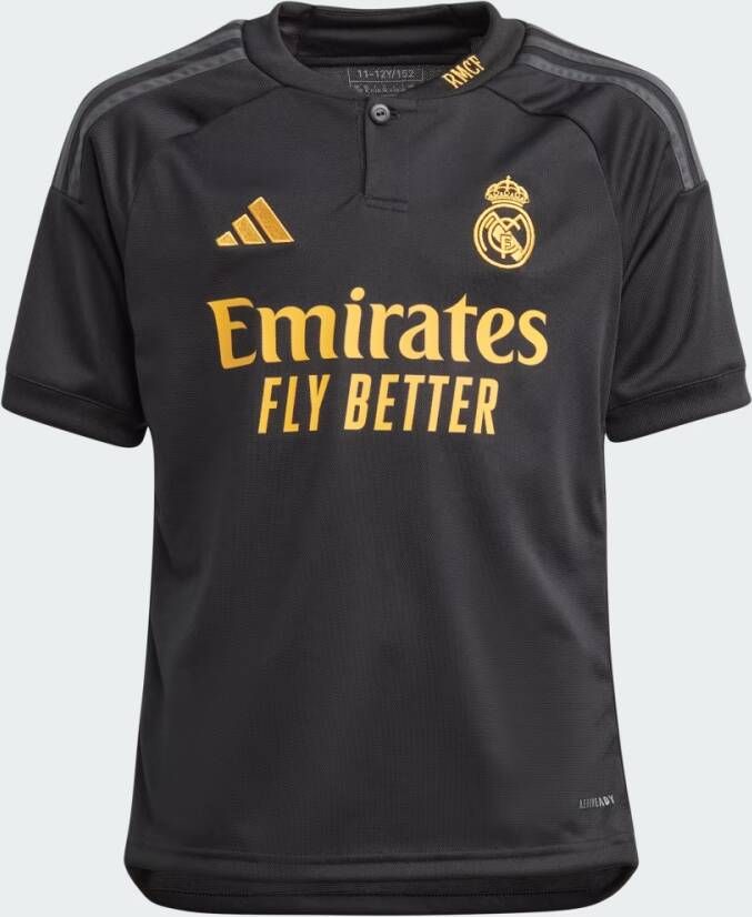 Adidas Voetbalshirt Real Madrid Zwart Voetbalshirt Jongens