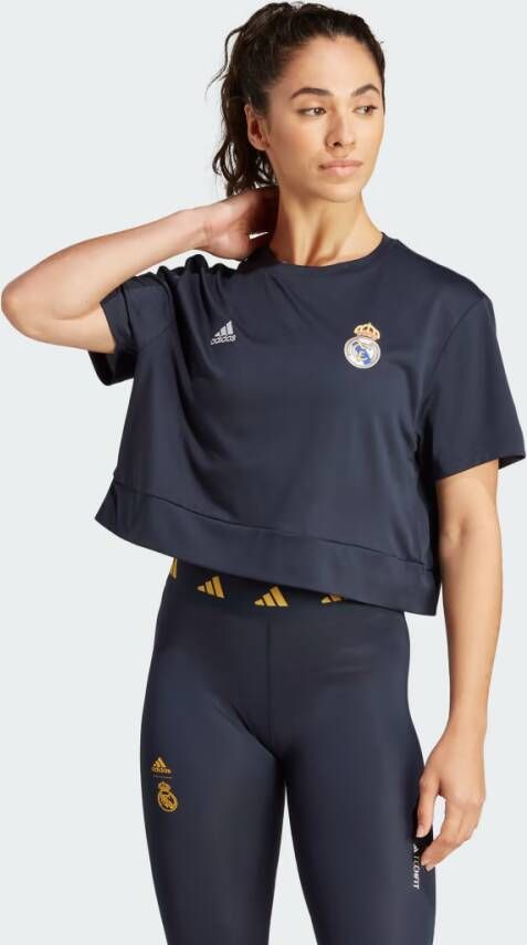 Adidas Performance Real Madrid Crop T-shirt