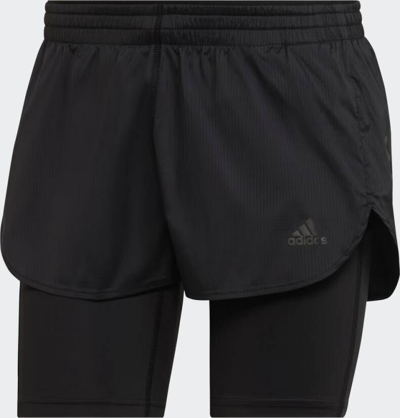 Adidas Performance Run Fast Two-in-One Short