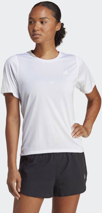 Adidas Performance Run Icons 3-Stripes Low-Carbon Running T-shirt