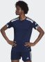 Adidas Squadra 21 Marineblauw Voetbalshirt Dames - Thumbnail 2