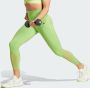 Adidas Damesbroek van gerecycled polyester Green Dames - Thumbnail 1
