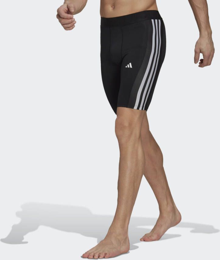 Adidas Performance Techfit 3-Stripes Training Korte Legging