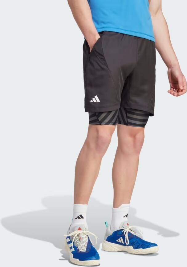 Adidas Performance Tennis AEROREADY Two-in-One Pro Short