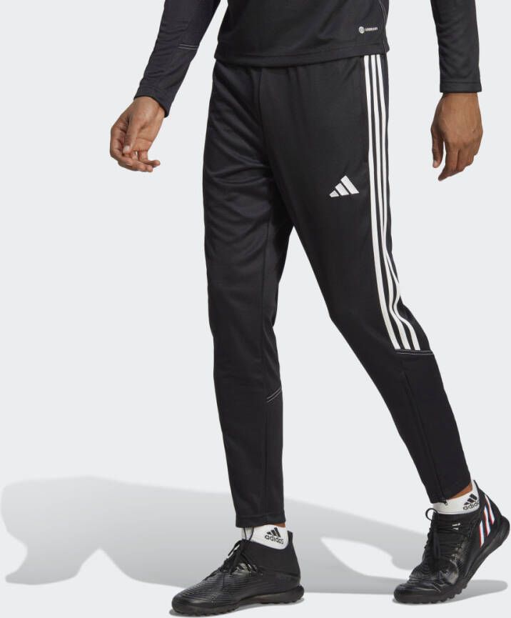 Adidas tiro 23 club trainingsbroek zwart wit heren