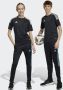 Adidas Performance Junior sportbroek Tiro zwart lichtblauw Jongens Meisjes Polyester 128 - Thumbnail 1